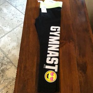 Justice gymnast leggings